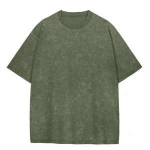 Ae84eef21560a46449dcb34c41b518593n.webp 2025 New Super Trendy Men's Crew Neck T-Shirt Solid Color 100% Cotton Knitted Plus Size Clothing
