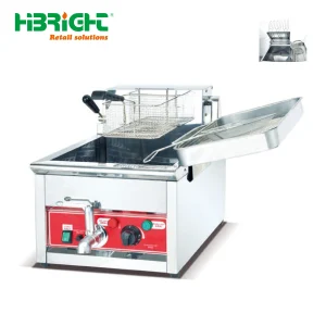 H2aea94ecf9444ab4b63c3b5cfc8b99acE.webp Commercial Countertop Gas Deep Fryer Single Tank LPG Restaurant Equipment for Corndog Frying