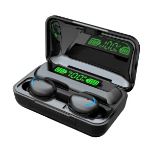 H905eda607f354dabb73517c17501a10a4.webp F9 TWS In-Ear Earbuds Cheap Kid Wireless Earphones Type C Silent Stand Gaming Headphone Cases Sports Accessory Power Bank