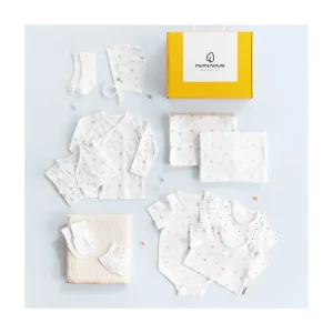 [Smart Idea] Baby Products MOM'S NATURE OrganicCotton Bliss: Baby Essentials Set Newborn Clothes Baby Gift