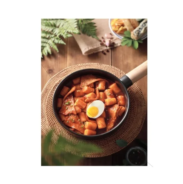 H9be0aaf26d5a43849dba3f2d46c2085eB.webp (GREED FOOD) Korean Rice Cake Tteokbokki Sweet and Spicy Flavor Instant Konjac Food Tofu Diet Vegan Food Flavor