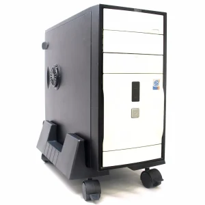 HTB1PO3cirsTMeJjSsziq6AdwXXaI.webp 4 Caster Roller Wheels Plastic Computer Accessories Cpu Holder