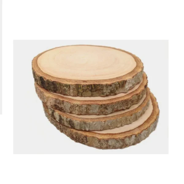 A1e37b01779924bc99134f0d5629acdc4q.webp Natural Tree Bark Wooden Coasters Mango Wood Coasters Custom Wood coaster Kitchen Supplies