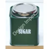 Exclusive Quality Metal Tin Jar Coffee Tea Canister Pot With Airtight Lid Custom Logo and Color Finished Canister Kitchen Supply
