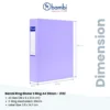 A29fe4a44314544e3b0a9f8cfc0cd1cb7z.webp Custom 3 D-Ring Binder A4 30mm PVC Paperboard Cover with Custom Logo for Office Supplies and Document Organization Model 2132