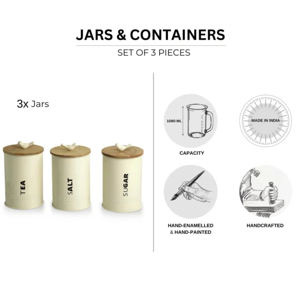 A49576b090e5b4d4eab2eda63ee4eec9eI.webp Chic Metal Jar with Secure-Fitting Lid Durable for Stylish Home and Kitchen Decor for Dried Food Storage For Bulk Supply .
