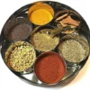 Stainless Steel Seasoning Box with Clear Transparent Lid for Home Kitchen Bulk Order Masala Dabba Spice Box Kitchenware Supplies