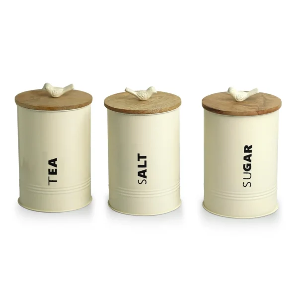 A6135a9e80fdc44b3a4665c7c32031245o.webp Chic Metal Jar with Secure-Fitting Lid Durable for Stylish Home and Kitchen Decor for Dried Food Storage For Bulk Supply .