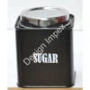 Exclusive Quality Metal Tin Jar Coffee Tea Canister Pot With Airtight Lid Custom Logo and Color Finished Canister Kitchen Supply