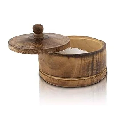 A7d755f8bdd934f5795f8d93f39ac4198U.webp Hotel Home Kitchen Sugar Bowl at Reasonable Price Wood Salt Container with Spoon Storage Container Best Supplies