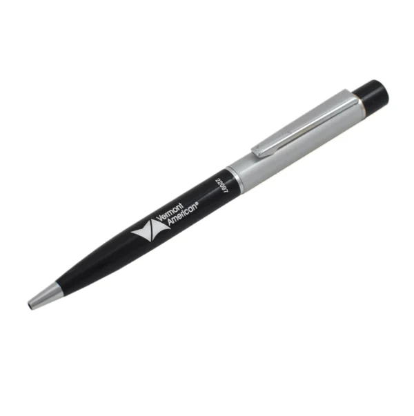 Elegant 0.5mm Black Personalized Pen with Stylish Metal Tip Customizable Office Supplies for Professional Gifts