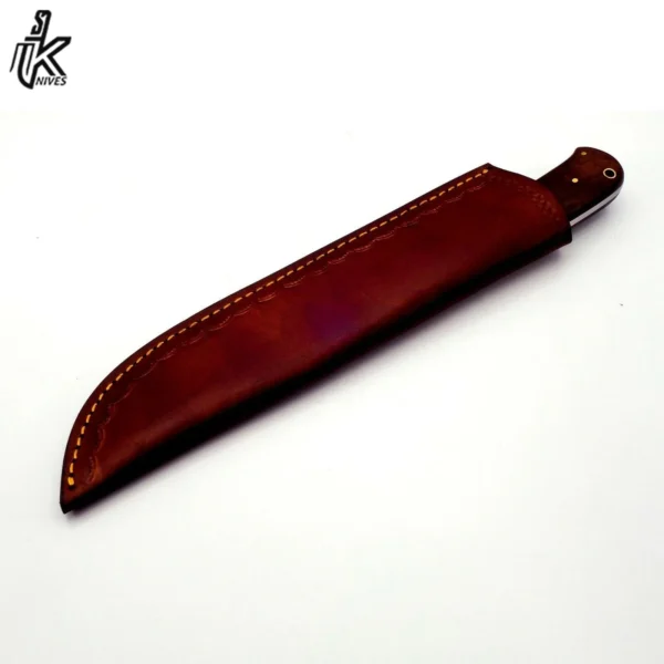 A96ea9ee23725409e92297734c903d08ed.webp Custom Handmade Damascus Steel Kitchen Knife Handle Rose Wood Supply at Factory Price