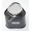 Exclusive Quality Metal Tin Jar Coffee Tea Canister Pot With Airtight Lid Custom Logo and Color Finished Canister Kitchen Supply