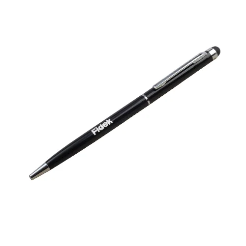 Elegant Black Personalized Pen with Stylus Tip and Customization - Perfect for Professional Gifts and Modern Office Supplies