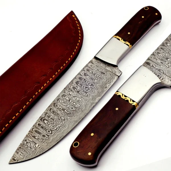 Ab729e8c878944606bb355047f6faeb0fp.webp Custom Handmade Damascus Steel Kitchen Knife Handle Rose Wood Supply at Factory Price