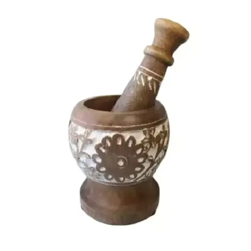 Top Sale Cheap Price Customized Wood Mortar and Pestle Set High Quality Herb and Spice Tools for Home Kitchen Ware Supplies