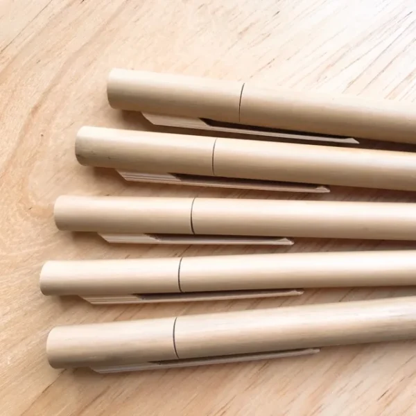 Eco Friendly Bamboo Pen Handmade Pens and Pencils Writing Bamboo Ballpoint Office and School Supplies