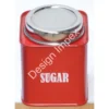 Exclusive Quality Metal Tin Jar Coffee Tea Canister Pot With Airtight Lid Custom Logo and Color Finished Canister Kitchen Supply