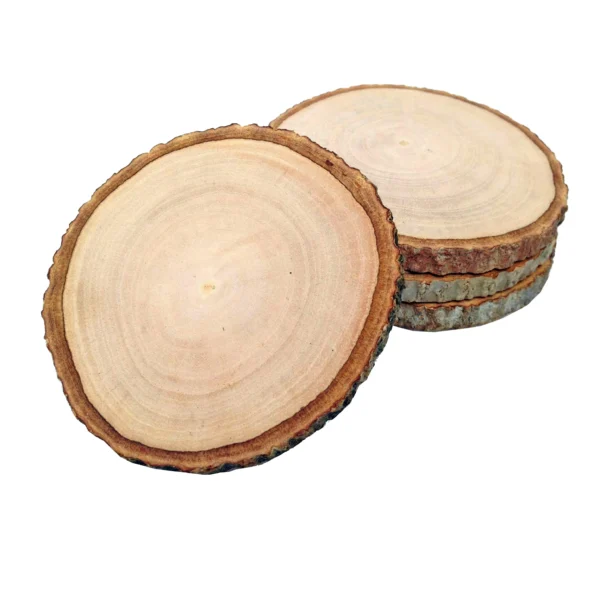 Af629542c40664dc7ab940cc42af33728A.webp Natural Tree Bark Wooden Coasters Mango Wood Coasters Custom Wood coaster Kitchen Supplies