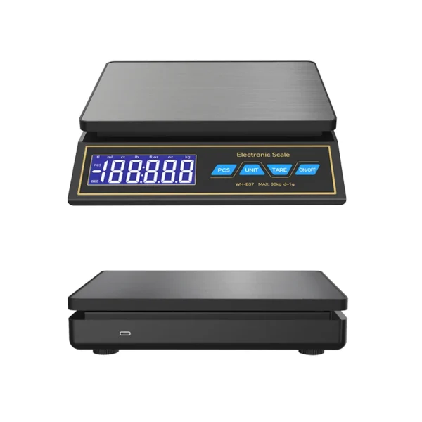 H3e960cda60734b15aa01e142fbd8c62es.webp Factory Supply 30kg Digital Bamboo Kitchen Food Weighing Scale Switch for Convenient Fruit Nutrition Weight Measurement