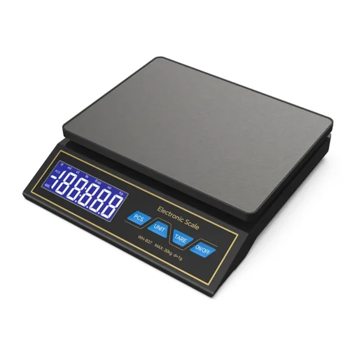 Factory Supply 30kg Digital Bamboo Kitchen Food Weighing Scale Switch for Convenient Fruit Nutrition Weight Measurement