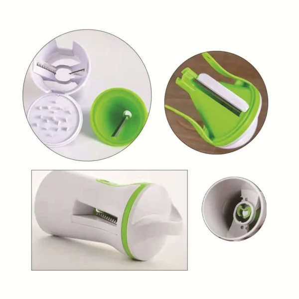 H5354461885b2425f8f8f293bf165f442q.webp Heavy Duty Spiral Knife Vegetable Slicer Vegetable Spiral Knife Smooth Zucchini Spaghetti Spaghetti Maker Kitchen Supplies