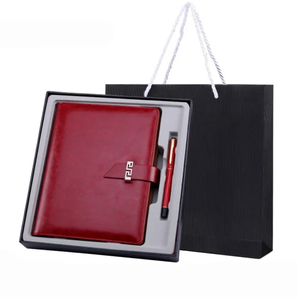 H8ea57fdf320b4b46a80a5bb8e324e0e5p.webp Stainless Steel Clips Planner Pens Holder PU Leather Loop Pencil Holder Clip Travelers Notebook Brass Pen Holder Office Supplies