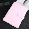 Hdee2486d767f463cb5bdd07e861f07ceS.webp aron 6 Rings A5/A6 PU Leather Budget Binder A7 Diary Planner Organizer Journal Stationery Office School Supplies