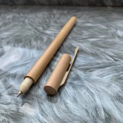 Eco Friendly Bamboo Pen Handmade Pens and Pencils Writing Bamboo Ballpoint Office and School Supplies
